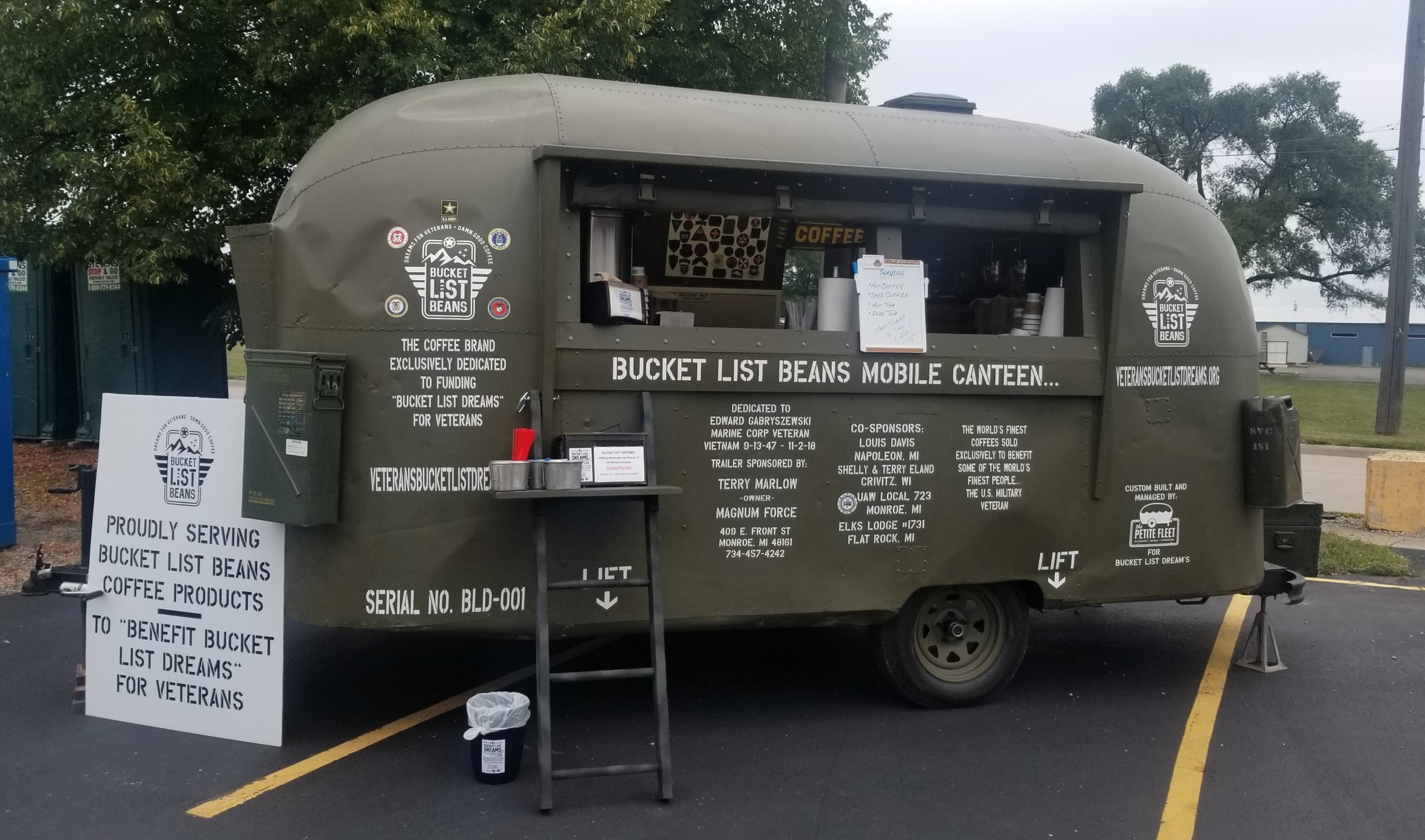 Bucket List Dreams Mobile Canteen